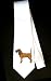 Party Decoration Necktie with hound, pet, animal, dog