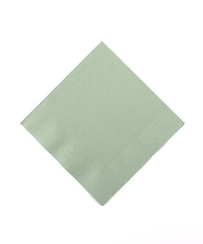 Weddingstar Luncheon Size Napkins, Sage Green, 50-Pack Weddingstar Luncheon Size Napkins, Sage Green, 50-Pack