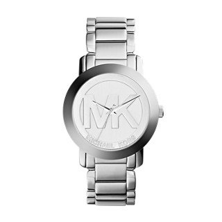 Silver-Tone Steel Watch