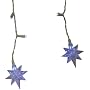 Good Tidings BST68522 LED Liberty Star Icicle Christmas Light Set