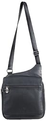 mancini Soft leather Unisex Crossover Bag