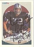 Don Mosebar, Los Angeles Raiders Autographed Card