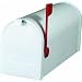 Solar Group ALM110WO Standard No. T1 Rural Mailbox