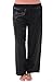 Del Rossa Women's Satin Pajama Pants, Silky Pj Bottoms
