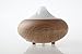 LUOYIMAN Aroma Diffuser Humidifier Whisper-quiet Aromatherapy Experience with Color LED Light and Auto Off Cool Mist Humidifier(Color Light Wood Grain)