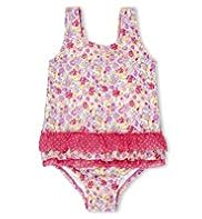 Square Neck Ditsy Floral Swimsuit