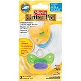 Playtex Ortho Pro Silicone Newborn Pacifier - 2 Pack