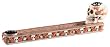 Skulls and Skeletons - Skull With Flames Incense Holder - Cold Cast Resin - 10.25" Length