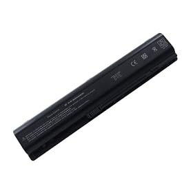 Batterie d'haute capacit' HP / Compaq dv9000 12 Cells 14.4V 6600mAh/95Wh, compatible avec: HSTNN-IB34, HSTNN-Q21C, 432974-001 434674-001, EV087AA, EX942AA, HSTNN-UB33 416996-131, 416996-521 416996-541, et modeles: HP Pavilion dv9000 Series(FCC cannot be higher than 6600mAh. When FCC is higher than 6600mAh, abnormal occurrences such as incompatibility of the computer will appear)