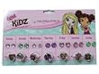 Bratz sticker earrings and rings set