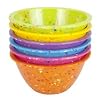 Zak Designs Confetti 6pc Assorted Bright 5.5-Inch Individual Bowls
