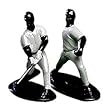 Kaskey Kids Baseball Guys Black and Grey Mini Pack Figure Set