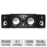 Eagle Tech ET-AR516R-BK 2.1 Speakers (3 Piece)