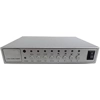 CIB CQ-4 4 CH Color High Resolution Quad Processor System. Remote control and...