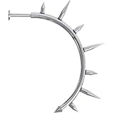 14 Gauge Stainless Steel Spike Talon Labret - 3/8
