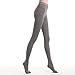 Fytto Style 1026 Women's Comfy Compression Socks, 15-20mmHg, Pantyhose, Gray, Small Size
