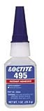 Loctite Instant Adhesive, Super Bonder 495, 1 oz. Bottle