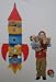 Stuffed Animal Storage Rocket Ship