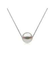 Blue Pearls - White Pearl Necklace - BPS P209 Q