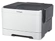 Lexmark CS310DN Farblaserdrucker (1200 dpi, USB 2.0) graphit/wei�