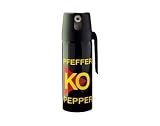 Pfefferspray, Verteidigungsspray mit Beh�rdenkappe KO Fog mit Spr�hnebel, 50 ml - 