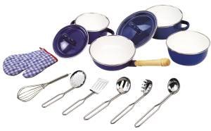 Childrens Toyshop  Toys : Kitchenware set