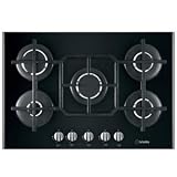 SCHOLTES - Table Cuisson Gaz Verre 75cm S3 TV750GHBK (TV 750 GH BK) Noir