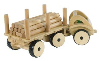 Childrens Toyshop  Toys : Wooden Log Truck