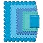 Spellbinders S4-133 Nestabilities Large Classic Scalloped Rectangles Die Template