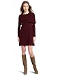 Kensie Women's Twisted Slub Knit Sweater Dress by Kensie