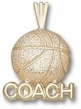 311cLGVu4cL. SL160  Coach with Basketball Pendant   14KT Gold Jewelry
