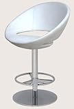 Soho Concept Crescent Piston Swivel Barstool & Counter Stool