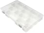 ArtBin 4-Compartment Tarnish Inhibitor Large Box, Translucent Clear
