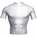 Under Armour Coldgear Core Mock T,white