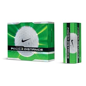 Nike Power Distance Soft Golf Balls - Sleeve, 3 Balls
