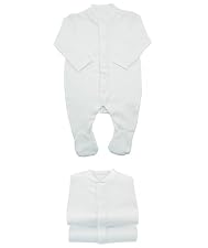 Plain sleepsuits - 3pk