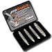 4 Piece Grabit Broken Bolt and Damaged Screw Exractors