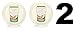 Yankee Candle Christmas Cookies Meltcup - Scenterpiece Wax Warmer System Refill - Set of TWO Christmas Cookie Scent Easy Meltcups