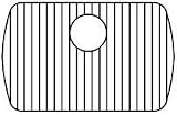 American Standard 7403.100.208 Bottom Sink Rack,White Heat