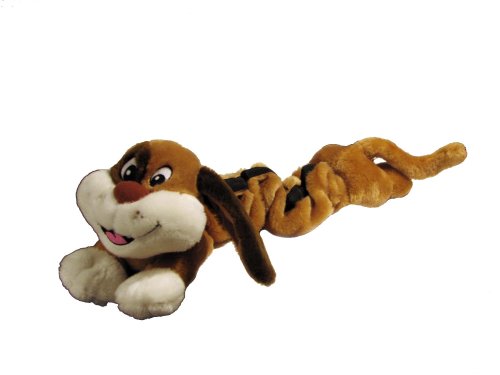 Kyjen Plush Puppies Extreme Bungee Dog Toy, Dog