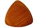 Totally Bamboo 8-Inch Tri Plate, Dark
