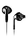Yurbuds (CE) Personalized Series Inspire Sport Earphones, Black, Size 6/7