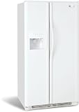 Review Frigidaire  / Frigidaire Gallery Series GLHS38EJPB 22.6 cu. ft. Side-by-Side Refrigerator with 3 Glass Shelves, 2 Humidity Controls, Tri-Level Lighting and External 6 Button Ice/Water Dispenser: Pearl Black
