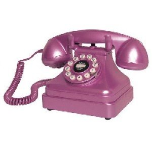 Crosley CR62-PI Kettle Classic Desk Phone - Pink