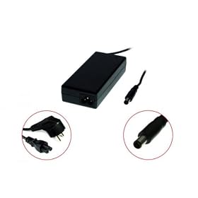 alimentation �lectrique pour HP Compaq 7,4 x 5,0 (18,5V / 4,9A), HP COMPAQ Business Notebook: 2210b / 2510p / 2710p / 6510b / 6515b / 6710b / 6710s / 6715b / 6715s / 6720S / 6730s / 6820S / 6910p / 8510p / 8710p / NC2400 / NC2410 / NC4400 / NC6140 / NC632