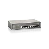 LevelOne GEP-0820 8-Port Gigabit PoE Desktop Switch (61.6W)