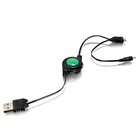 Nokia 5800 XpressMusic miniSync Retractable Cable