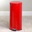 CLINTON ROUND WASTE RECEPTICALS 32 QT red Item# TR-32R