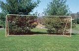 8' x 24' Unpainted Steel League Soccer Goals (Pair)