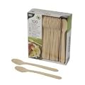 100 Kaffeel�ffel aus Holz 11 cm